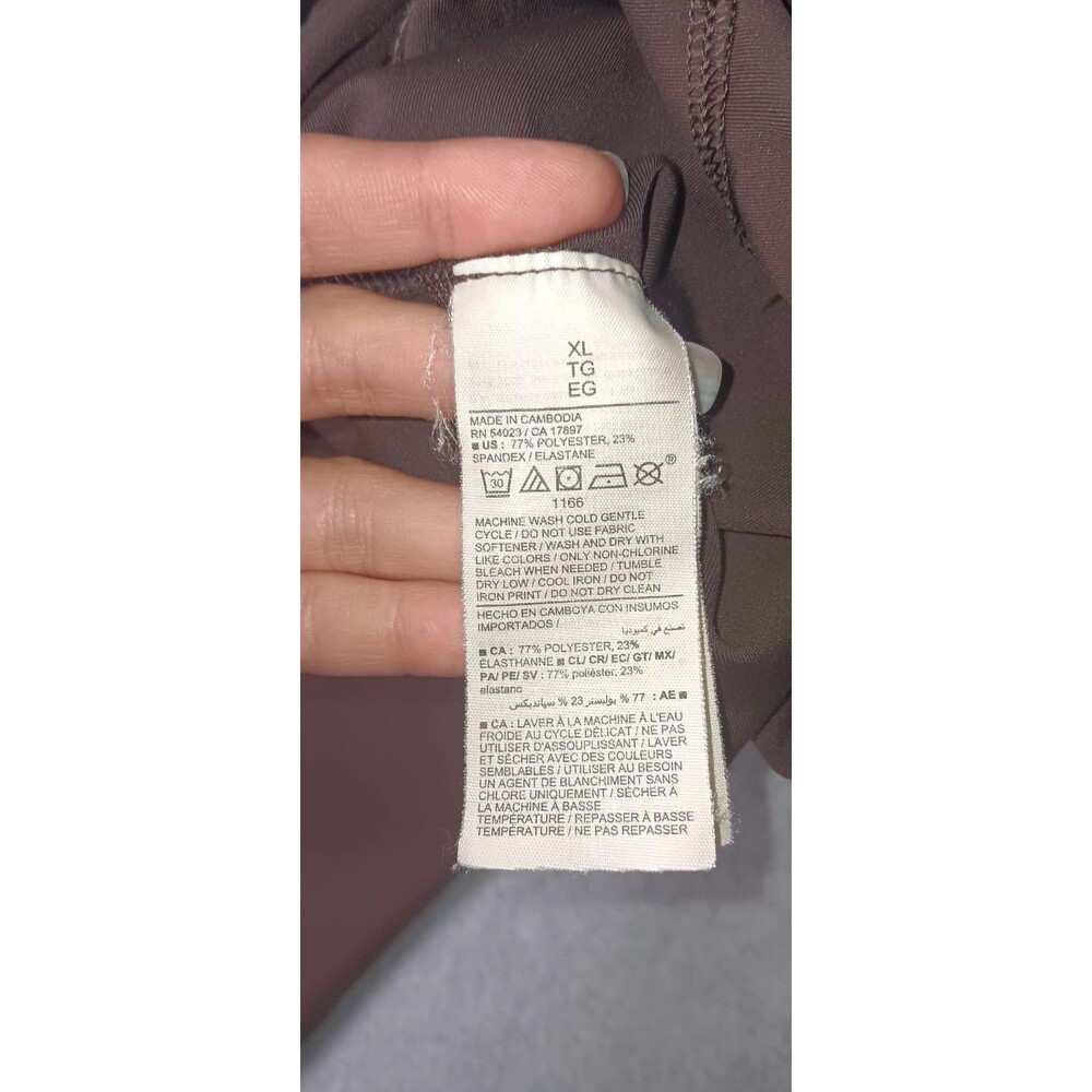 Old Navy Activer Powersoft Go Dry High Rise Jogger XL Brown Athleisure Lounge - Picture 10 of 11